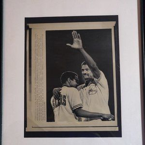 Julius Erving "Dr. J" Picture Framed